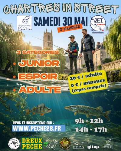 Compétition Street Fishing à Chartres