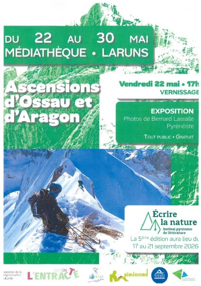Exposition : Ascensions d'Ossau et d'Aragon - Bernard Lassalle