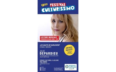 Festival Culturissimo - Lecture musicale de Julie Depardieu