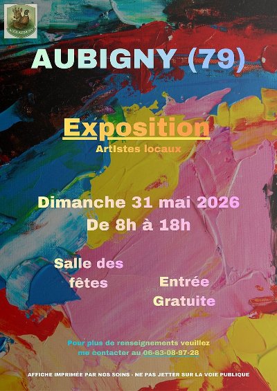 AUBIGNY : Vide-grenier et expo d'artistes
