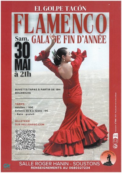 Flamenco - Gala de fin d'année