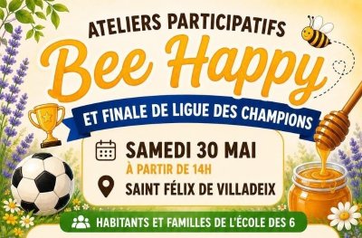 Bee Happy et finale de ligue des champions