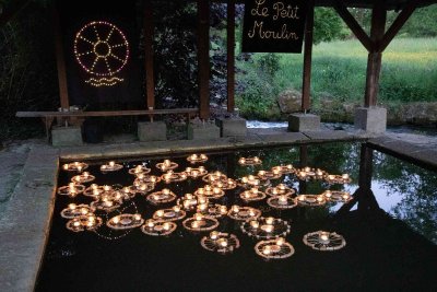 Pierres en Lumières au Petit Moulin d'Orbec
