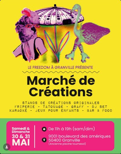 Marché de Créateur.ices au Freedom - Fête des Mères