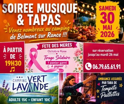 Soirée Musique et Tapas