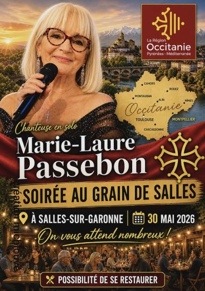 MARIE-LAURE PASSEBON AU GRAIN DE SALLES