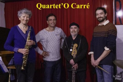 Quartet'O Carré concert jazz