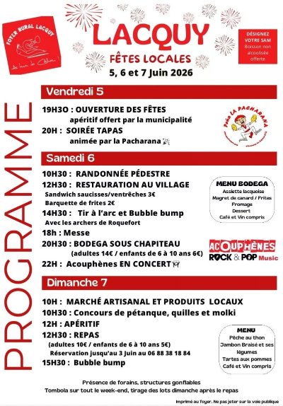 Fêtes de Lacquy