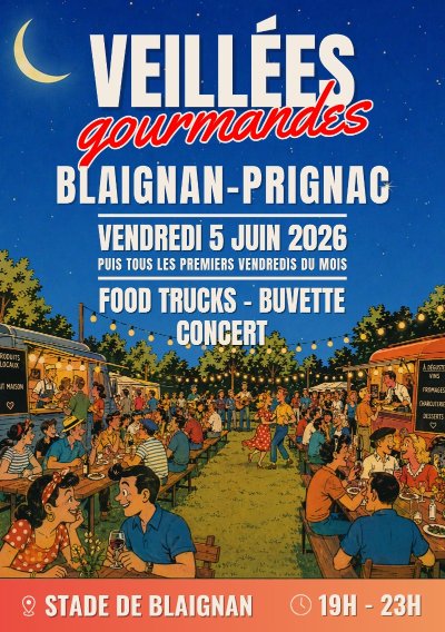 Veillées gourmandes à Blaignan-Prignac