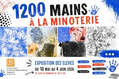 1200 mains à la Minoterie, l'exposition des élèves