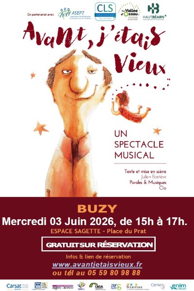 Spectacle musical : Avant j'étais vieux