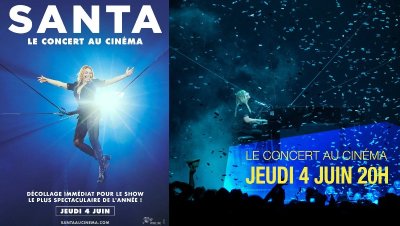 CINE CONCERT : SANTA – LE CONCERT AU CINÉMA