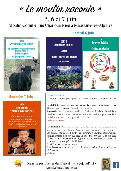 « Le Moulin Raconte » - Histoires et contes pour tous au Moulin Cornille