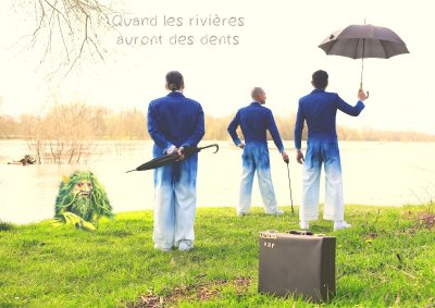 Spectacle déambulatoire "Quand les rivières auront des dents"