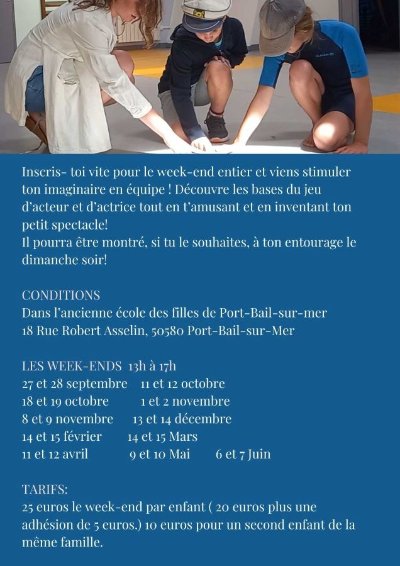 Week-ends théâtre !