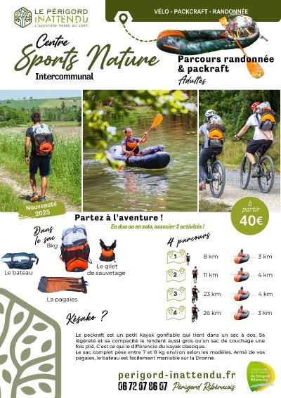 Location et Circuits PackRaft