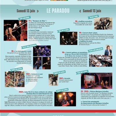 Concerts "Bientôt l'été" - Les journées du conservatoire - Paradou