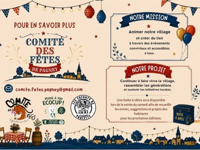 Week-end festivités - 20 ans du comité des fêtes - Pagney-derrière-Barine