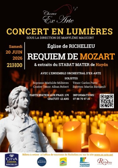 Concert en Lumières : Requiem de Mozart