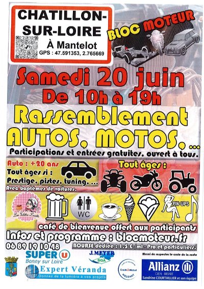 Rassemblement autos/motos