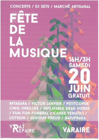 Fête de la musique au Vrai Repaire Festival