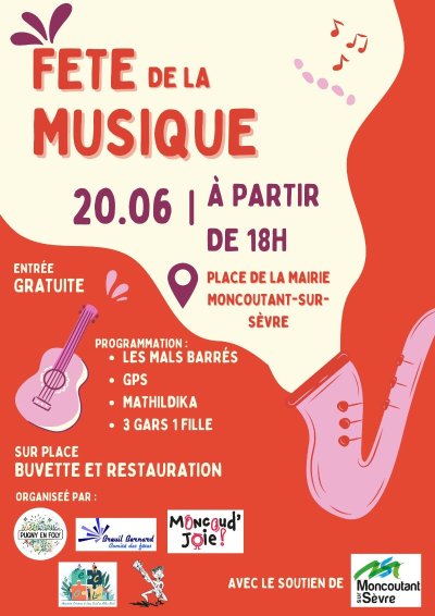 Fête de la musique - Moncoutant-sur-Sèvre