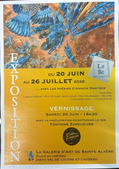 Exposition de peintures et poésies