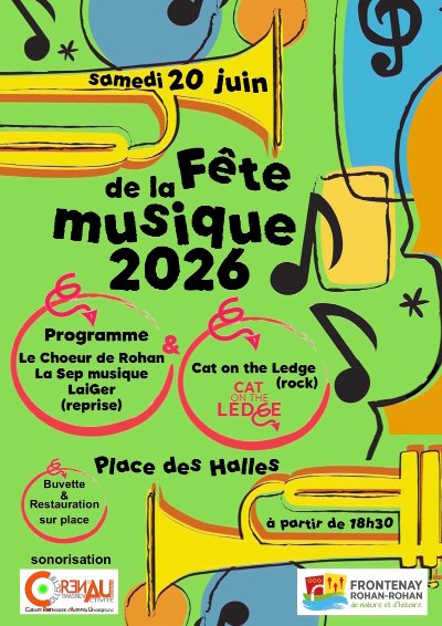 Fête de la Musique à Frontenay-Rohan-Rohan