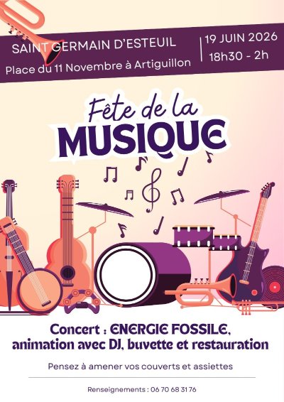 Fête de la musique à Saint-Germain-d'Esteuil