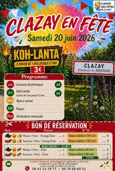 Clazay en fête