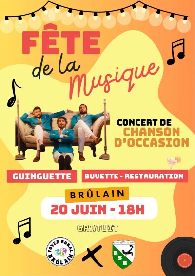Fête de la Musique à Brûlain