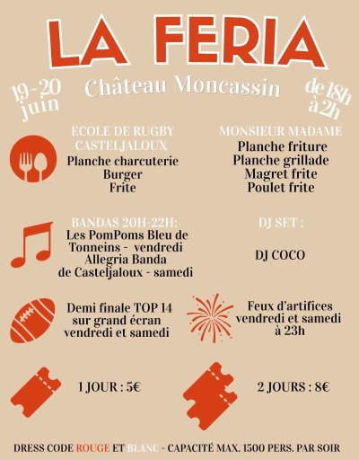 Féria Château Moncassin