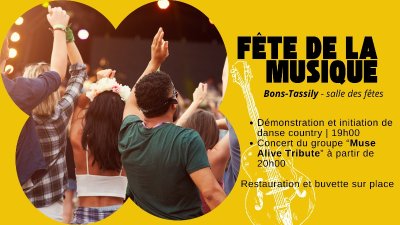 Fête de la musique à Bons-Tassilly