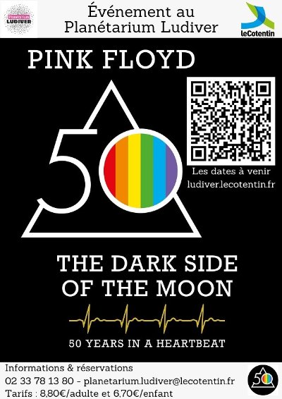 Spectacle Pink Floyd : Dark side of the Moon - Planétarium Ludiver