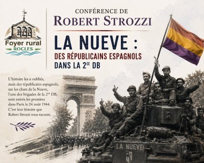 CONFÉRENCE - LA NUEVE DES RÉPUBLICAINS ESPAGNOLS