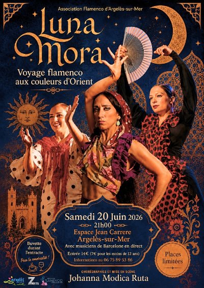 LUNA MORA-VOYAGE FLAMENCO AUX COULEURS D'ORIENT