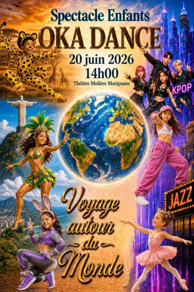 Spectacle de danse : Voyage autour du monde