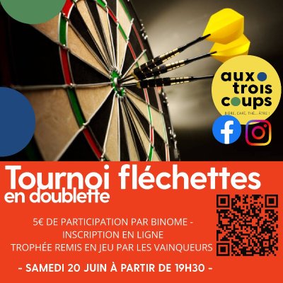 Tournoi fléchettes