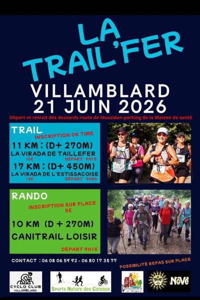 Randonnée pédestre et Trail