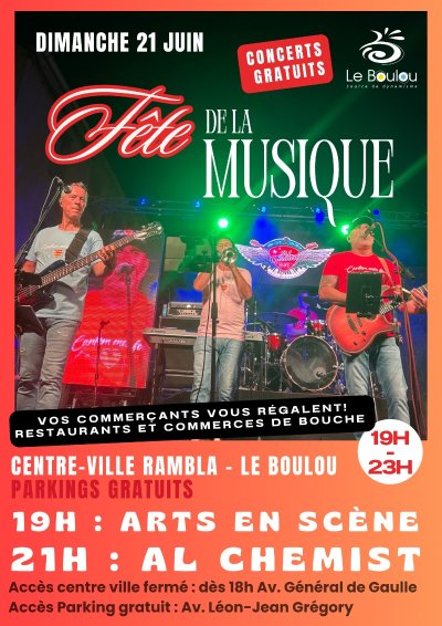 FÊTE DE LA MUSIQUE - LE BOULOU