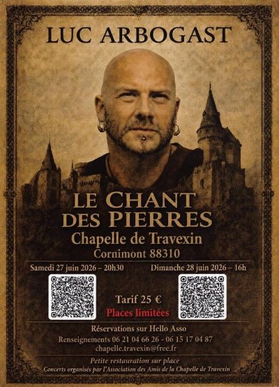 Concert - Luc Arbogast : Le Chant des Pierres