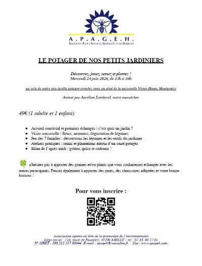 Le potager de nos petits jardiniers