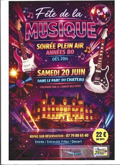 Fête de la Musique à Saint Florent Sur Cher