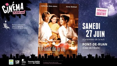 Cinéma en plein air - Le Goût de la vie