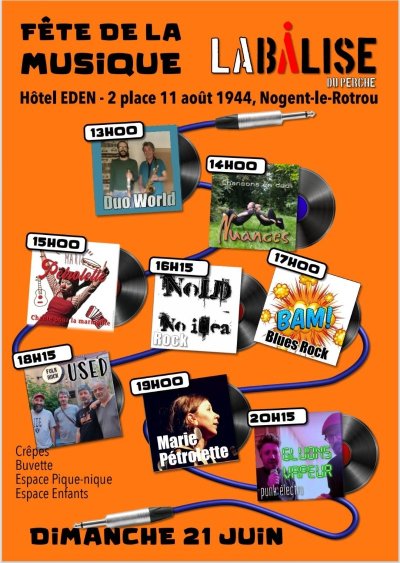Fête de la Musique organisée par La Balise du Perche