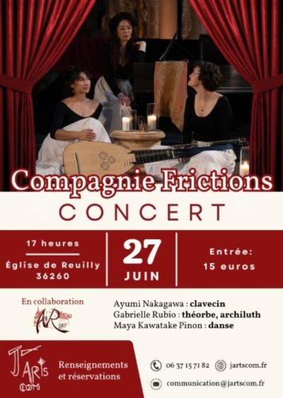 Concert  de la Compagnie Frictions "A Night at the Queen’s House"