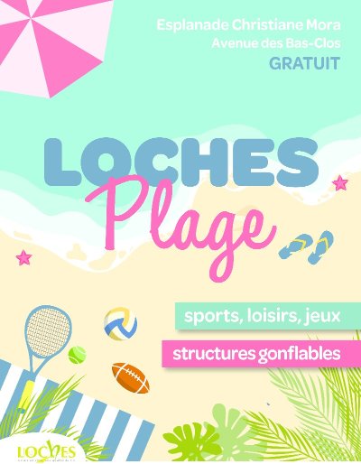 Loches plage