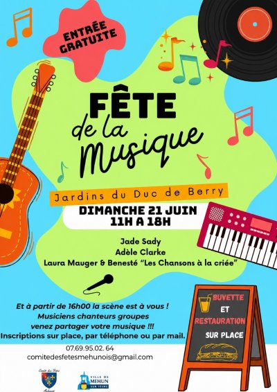 Fête de la Musique à Mehun-sur-Yèvre