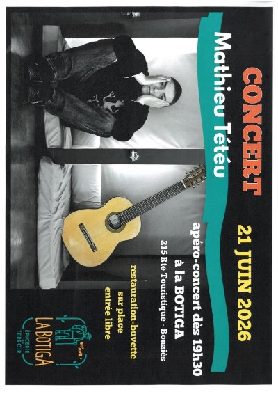 Concert Mathieu Tétéu