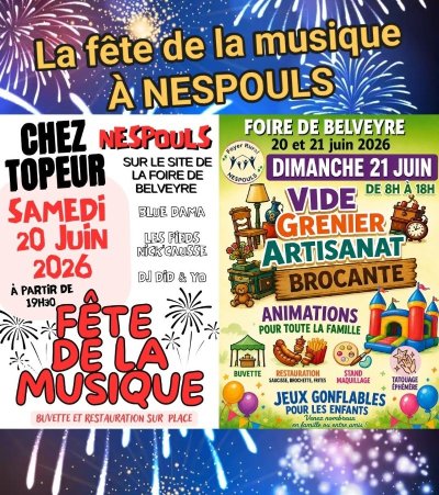 Fête de la musique "chez Topeur" à Nespouls